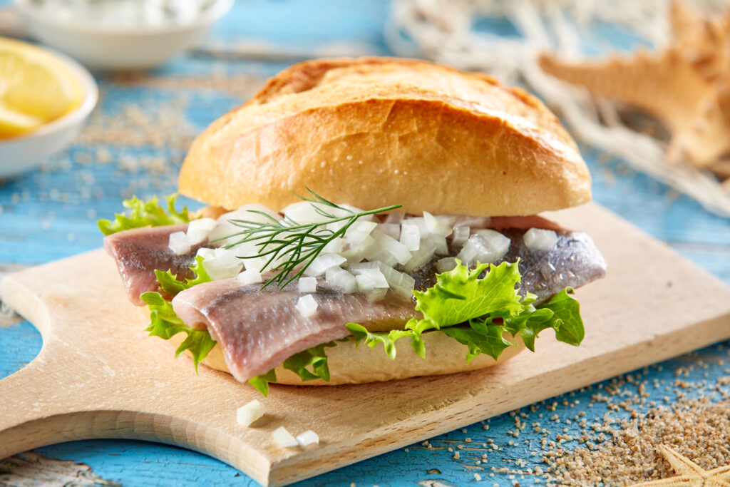 Fischbr tchen Hamburg Catering Foodtruck Matjes Bismark